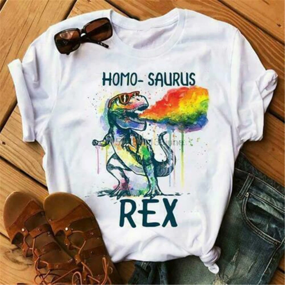 dinosaur pride shirt