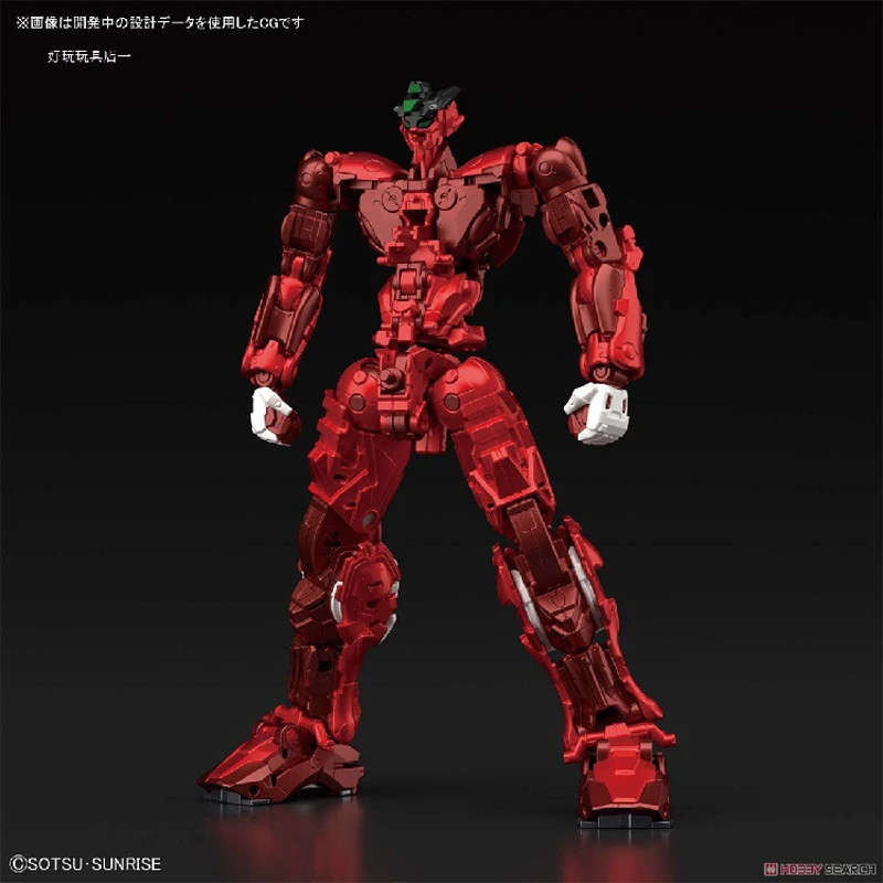 

Bandai Gundam Assembled Model HIRM 1/100 Alloy Skeleton Heterodox Red Heresy High Movable Action Figure Kids Toy Gift