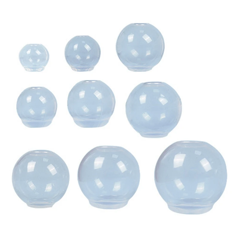 

2022 New Round Silicone Mold Sphere Resin Mould Spherical Mold for Resin Epoxy Casting DIY Jewelry Make Candle Wax Homemade Soap