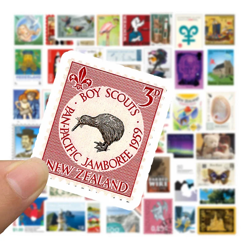 50pcs 50 шт., наклейка с изображением героев мультфильмов, для путешествий, ориентир, строительный почтовый знак, почтовые наклейки, наклейка для DIY чемодана, гитары, ноутбука, автомобиля, велосипеда, F5 - Цвет: 50pcs