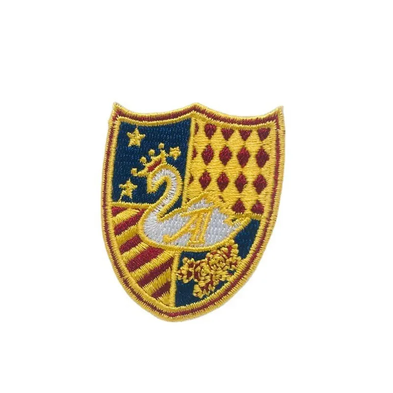 

1 PCS Campus Uniform Badge Pin Embroidery Epaulette Brooch DIY Team Uniform Decoration Cloth Sticker Badge