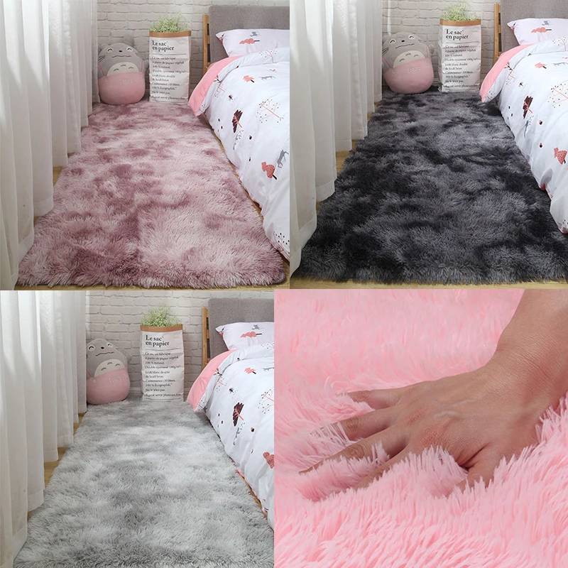 Пушистые ковры для гостиной домашний декор коврики ворсинки Плюшевые альфомбра