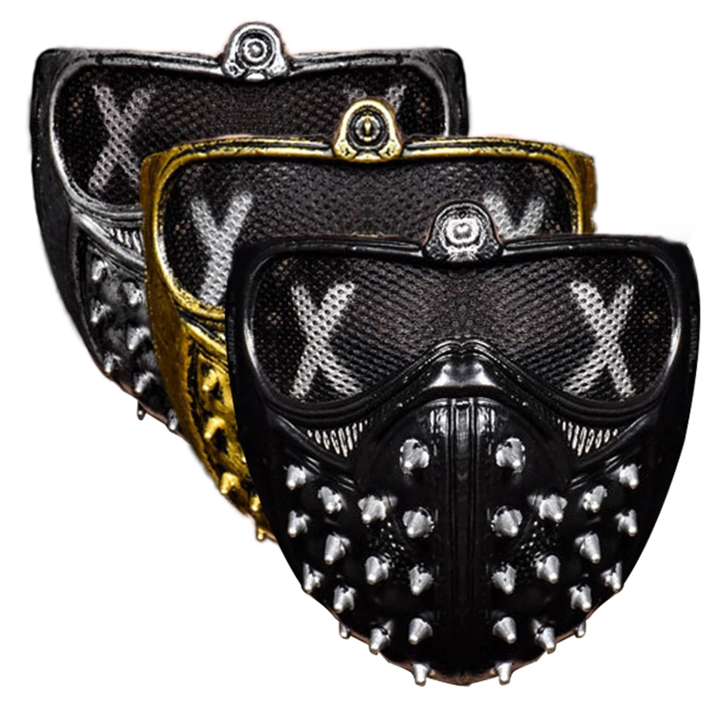 Хэллоуин дьявол Cos аниме сценическая маска призрак шаги Улица Заклепки Смерти