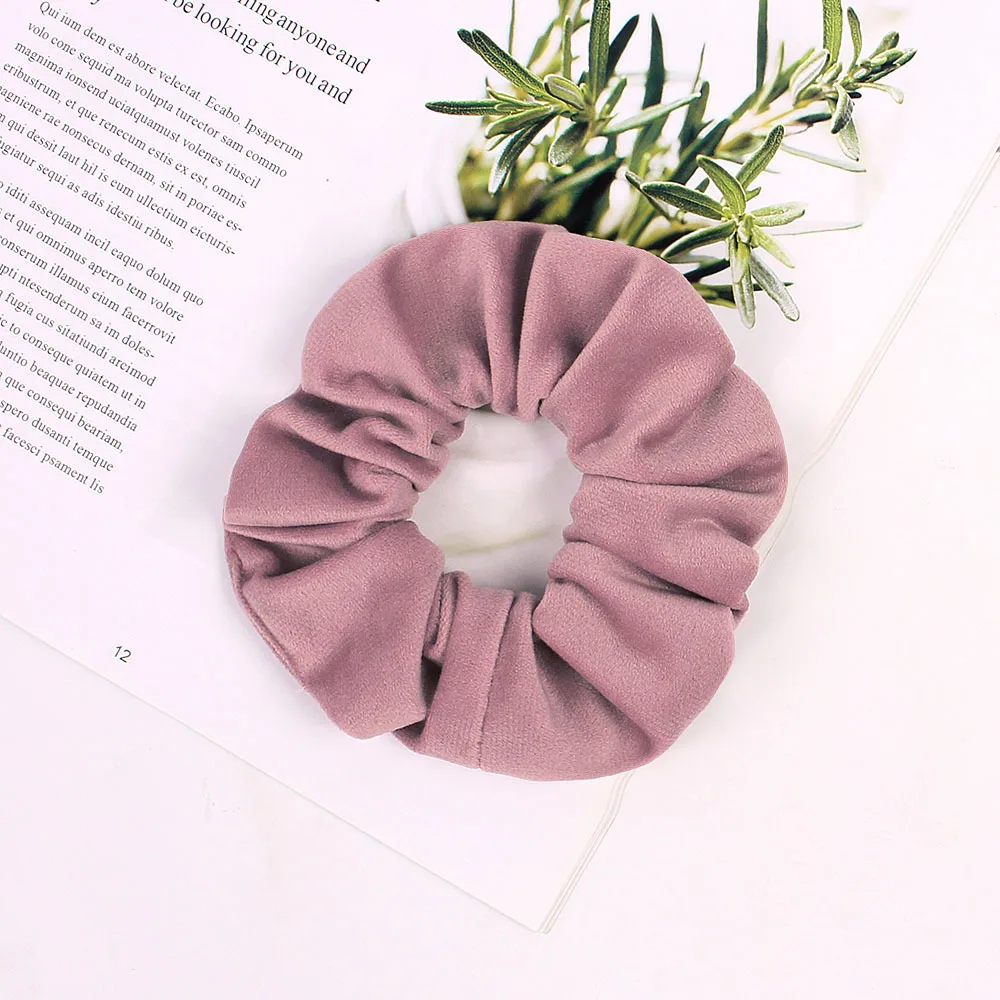 Качественная Брендовая женская обувь из мягкой ткани Chouchou резинки для волос