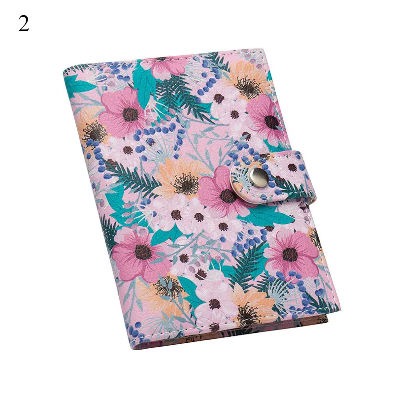 

Cartoon Printed Passport Cover Waterproof PU Leather Passport Holder Men Women Travel Business Card Holder Cover Cute Wallet