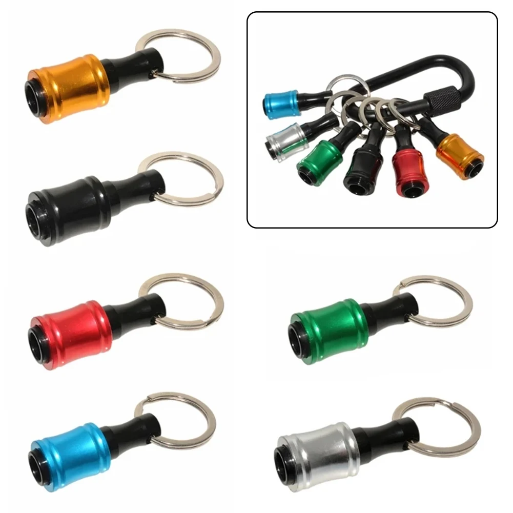 

Набор бит для отвертки 6 шт., профессиональный Гладкий нескользящий удлинитель с шестигранным хвостовиком 1/4 дюйма и брелоком