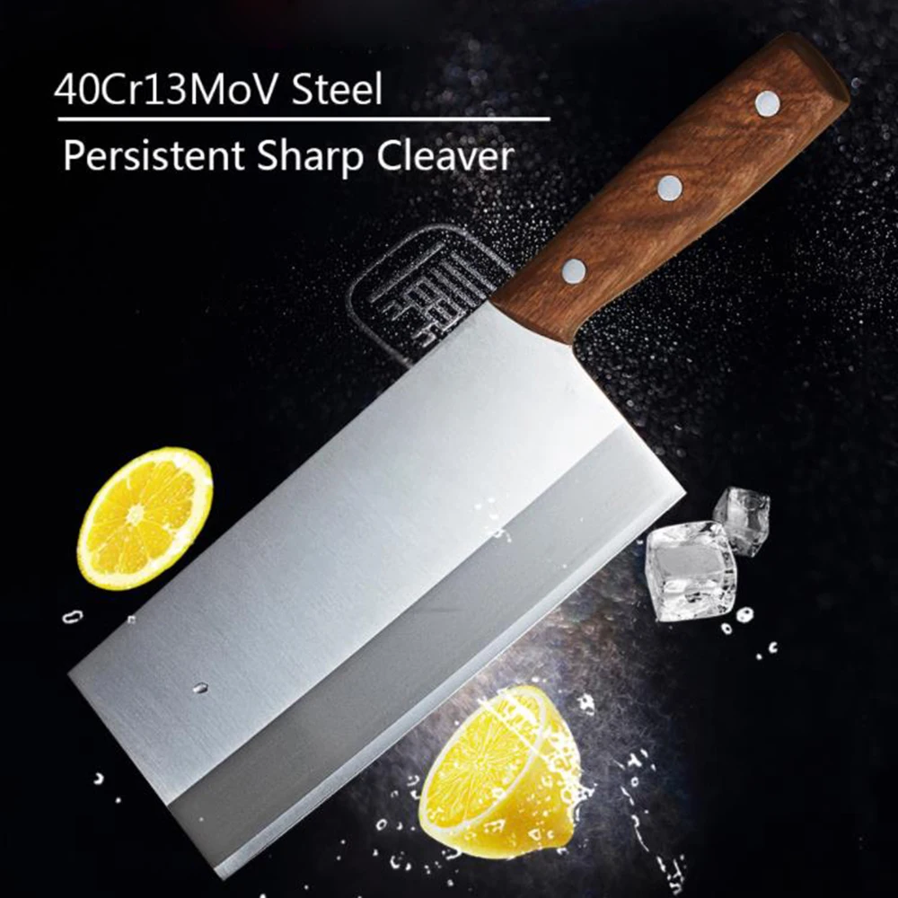 XYj 8 дюймов нож для мясника из нержавеющей стали, Профессиональные Кухонные ножи, острый нож, разделочный кухонный мясницкий нож, шеф-повара Nakiri