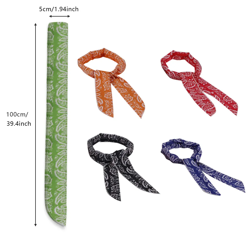 Женская спортивная повязка для волос йоги охлаждающая бандана тела шарф на