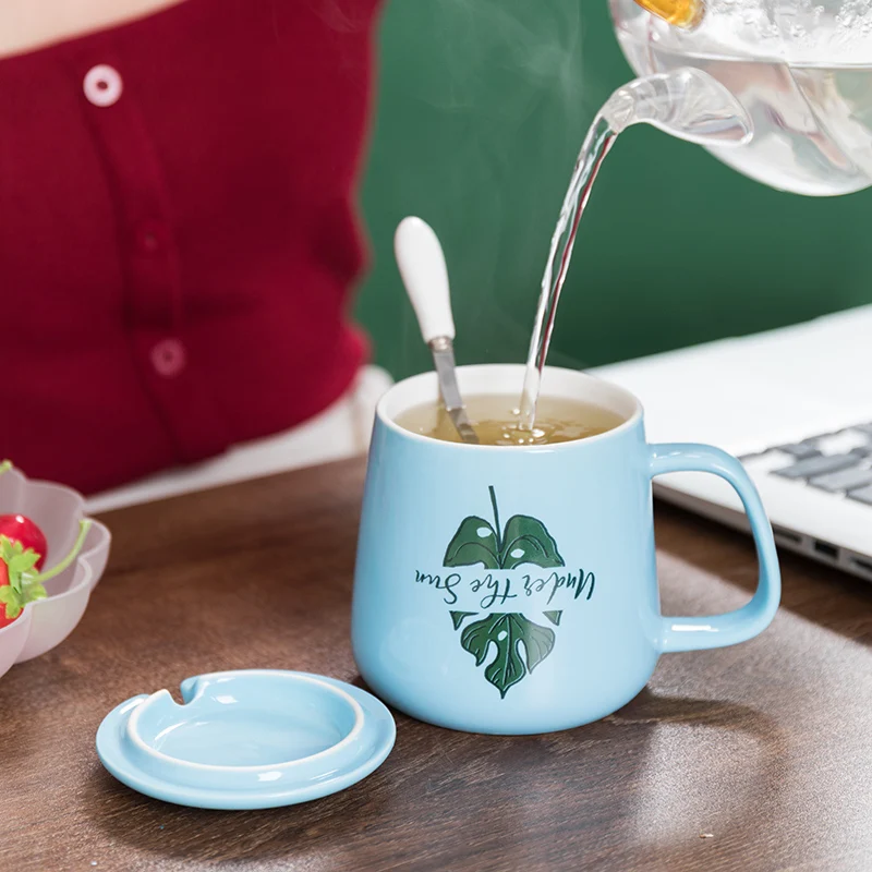 Coffee Mug Christmas Mugs Creative Cups and Coffe Tazas De Ceramica Creativas Cute 390ML | Дом и сад