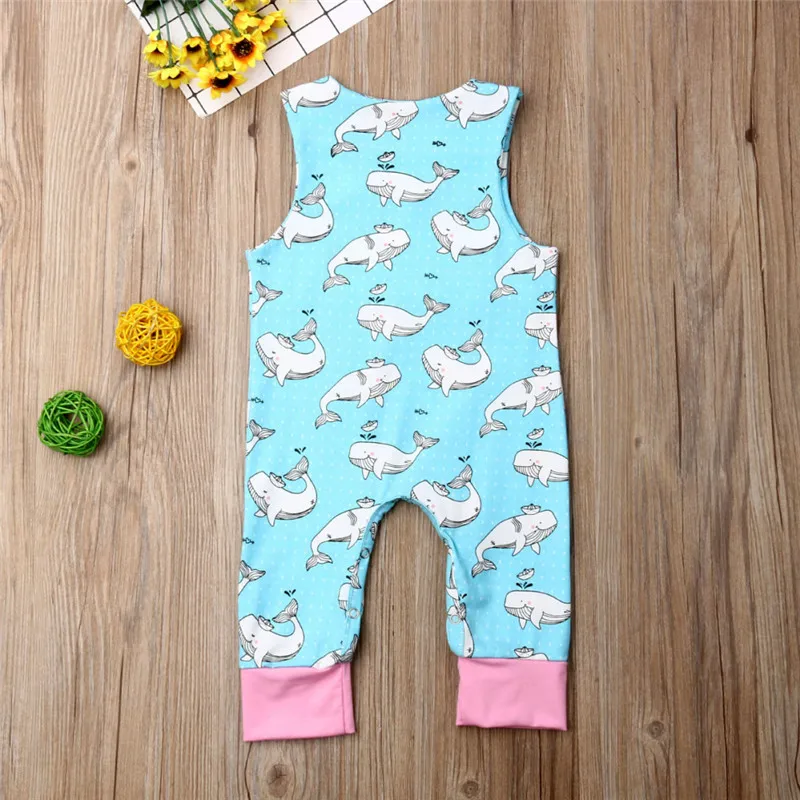 0-18 месяцев Одежда для новорожденных и малышей детский летний комбинезон в виде