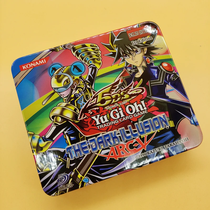 Новая английская версия 71 шт для косплея «Дуэль монстров YU-GI-OH! Игра коллекция карт торговые карты игра с красивое железо коробка