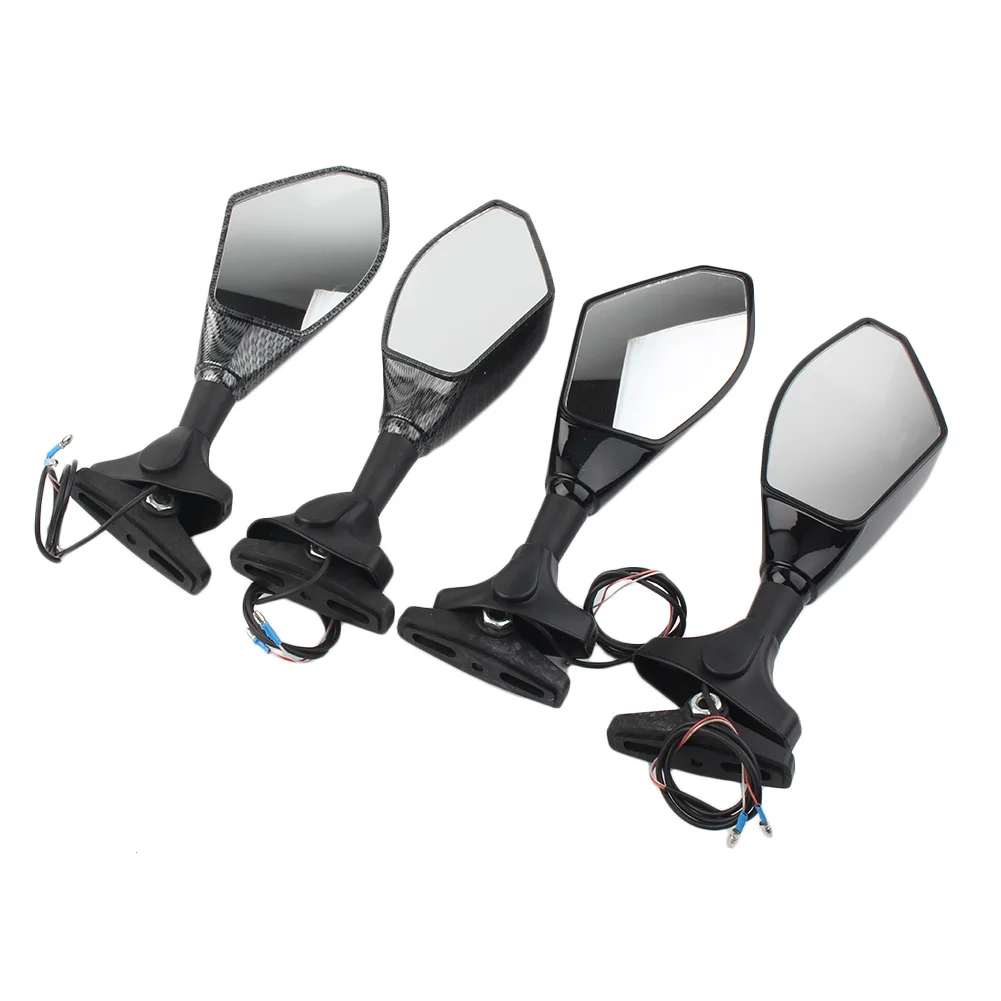 Мотоциклетные боковые зеркала заднего вида в сборе для Honda Kawasaki Triumph Suzuki Yamaha YZF R6 R6S