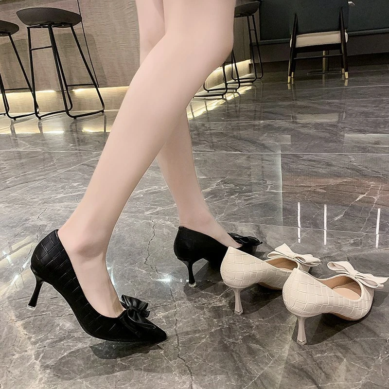 

Gold Heels Branded Pumps Sexy Crossdressers Shoes Shallow Mouth Pointed Wedge 2021 Sandals Ladies Slip On Lace-Up Fashion Casua