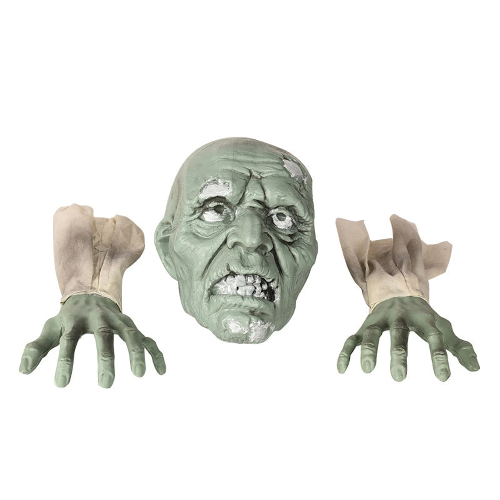 

Creative Skull Ground Plug Decoration Halloween Three-Piece Set Scary Skeleton Ornaments Funny Garden Decoration decoracin QP2