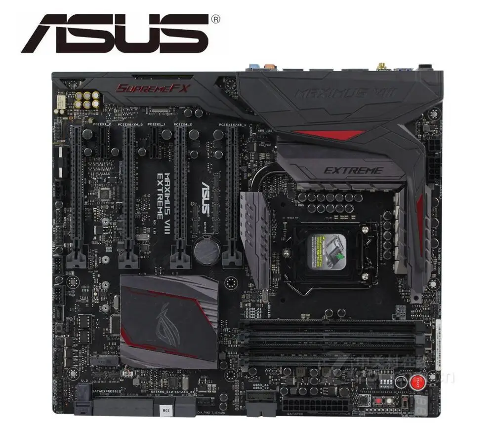 Материнская плата Asus MAXIMUS VIII EXTREME M8E для настольных ПК материнская страны 1151pin DDR4