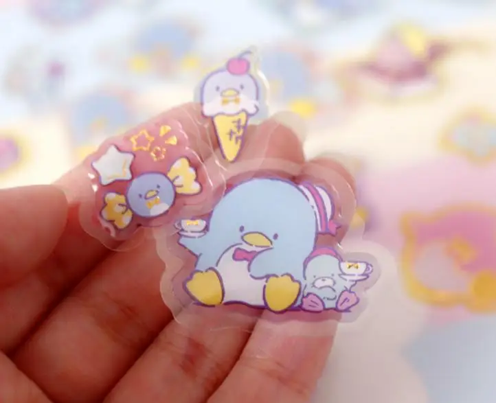 1 упаковка новые милые консервированные наклейки Sanrio серии наклейки "Мелодия" Дневник этикетка наклейка s Декор Скрапбукинг DIY стикер s игрушка подарок