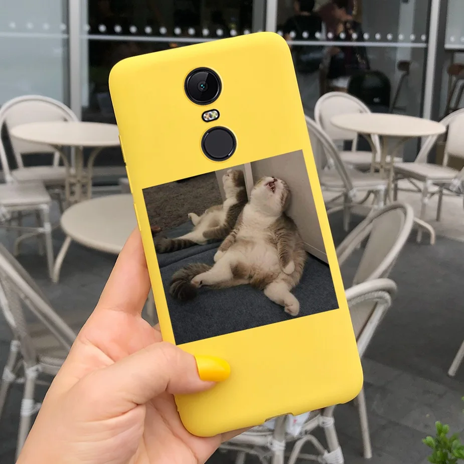 Кий мультяшный чехол для Xiaomi Redmi 5 Plus Redmi5 силиконовый мягкий чехлы телефонов