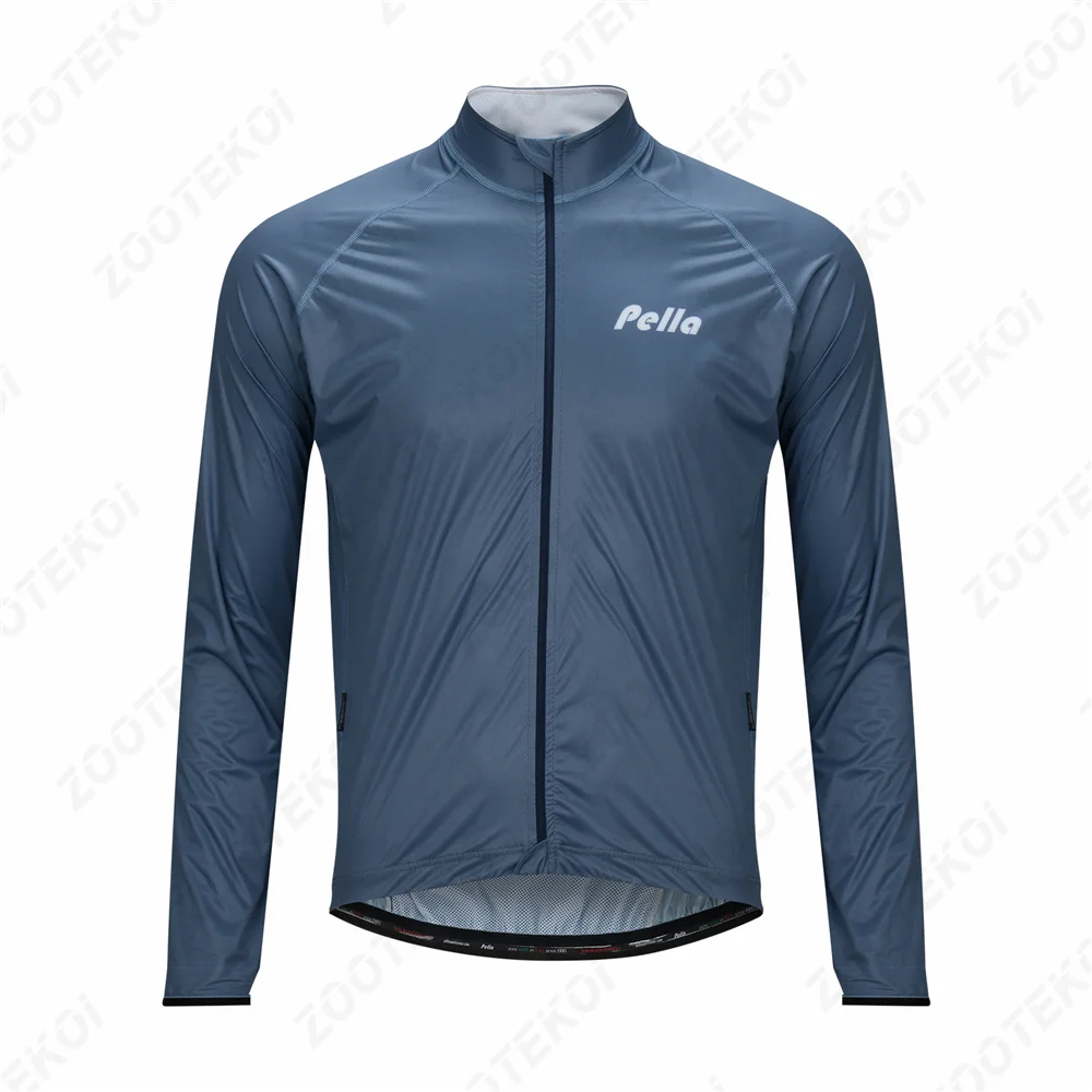 

Pella Cycling Waterproof Windbreaker Windproof Ciclismo Rain Clothing Unisex Lightweight Ultralight Fabric Spring Autumn Jacket