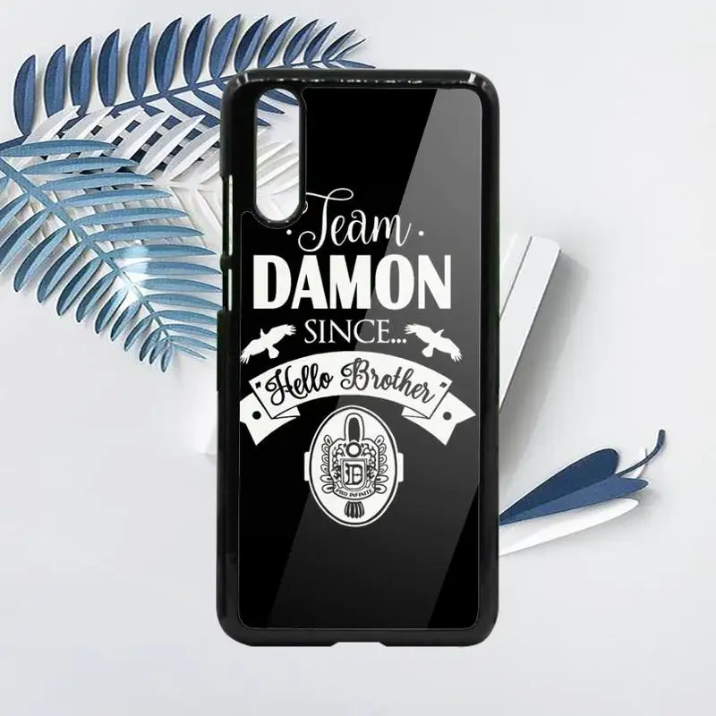 

The Vampire Diaries Stefan Damon Salvatore Phone Case PC For Samsung galaxy S note 8 9 20 10 e lite2019 plus pro ultra