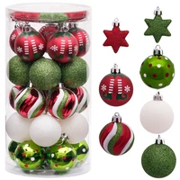 valery madelyn 35pcs 5cm christmas balls ornament multi color christmas hanging tree pendants navidad decor for home new year