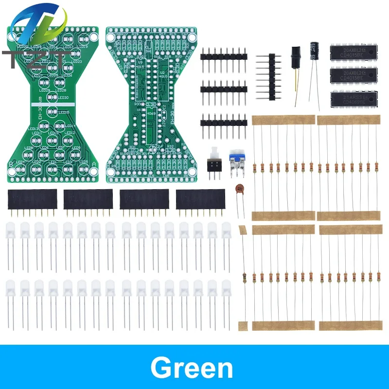 Электронные песочные часы TZT Набор сделай сам с регулируемой скоростью 5 в