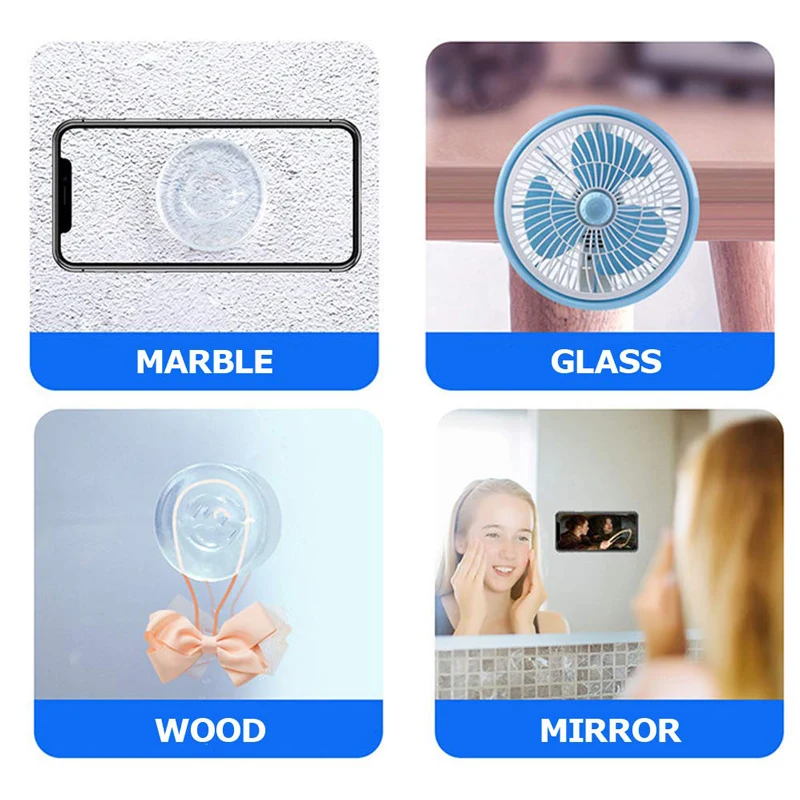 Magic Nano Stickers No Trace Casual Paste Rubber Pad Wall for Kitchen Car Phone Holder Gel Stand | Мобильные телефоны и