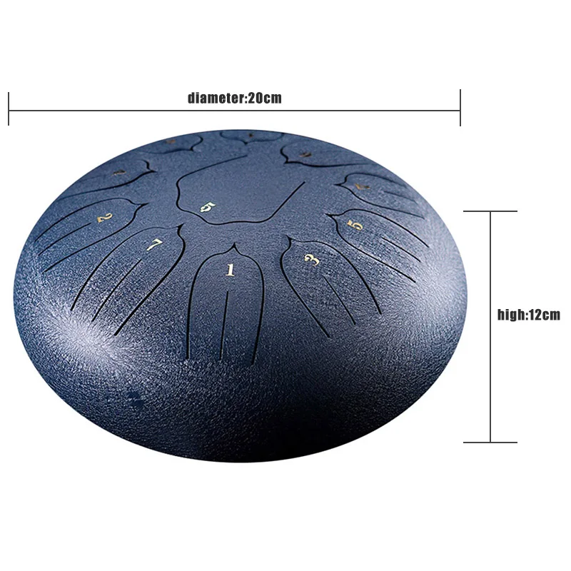 Горячая сталь язык барабана мини ручной Пан барабаны Ударные музыкальные