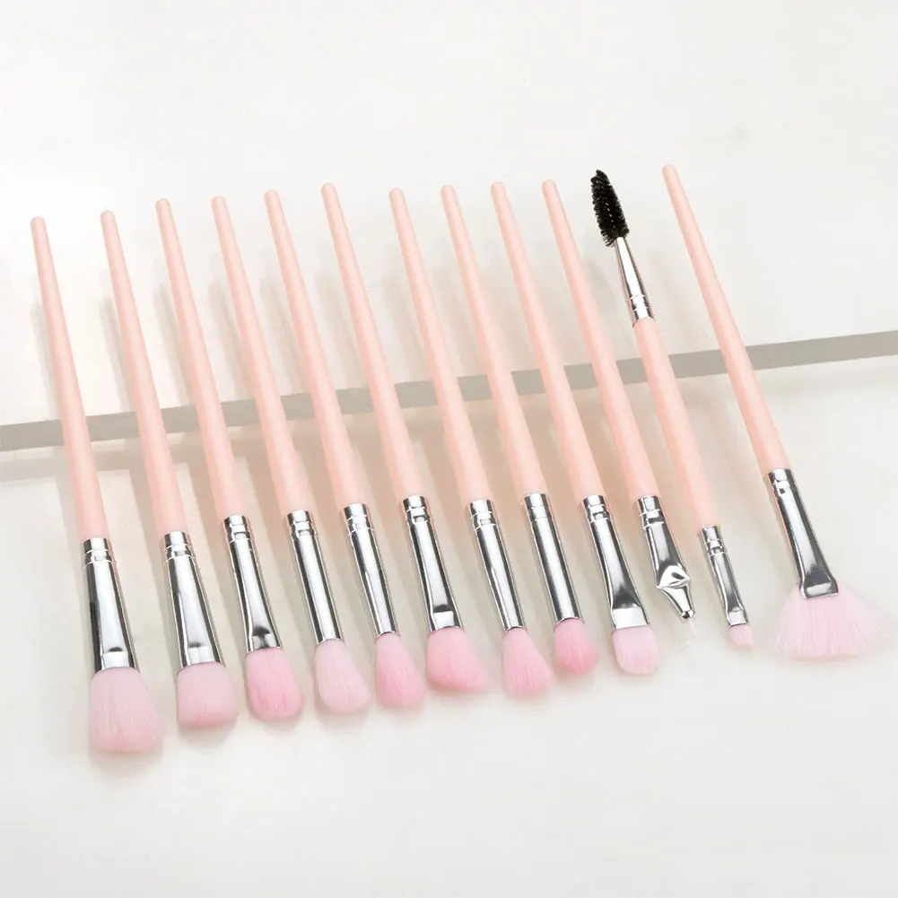 Набор профессиональных кистей для макияжа 12 шт./лот набор растушевки теней век