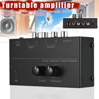 new hot audio phono preamp ultra compact turntable electronic preamplifier level volume controls