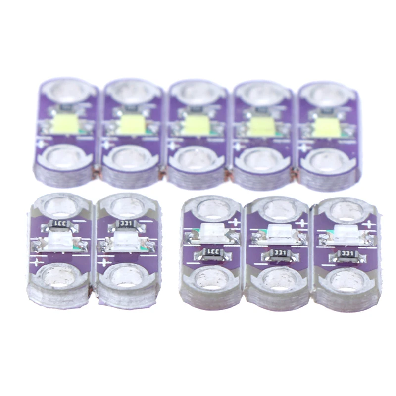 5 шт. LilyPad светодиодный ассортимент с красным/синим/зеленым/желтым/белым для IDS