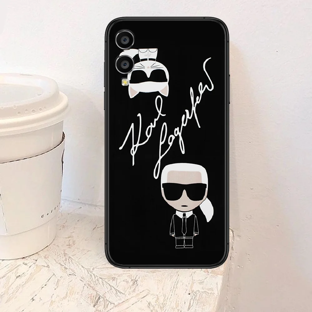 

Famous designer KARLs Phone Case For Huawei Honor 6A 7A 7C 8 8A 8X 9 9X 10 10i 20 Lite Pro Play black Bumper Luxury Waterproof