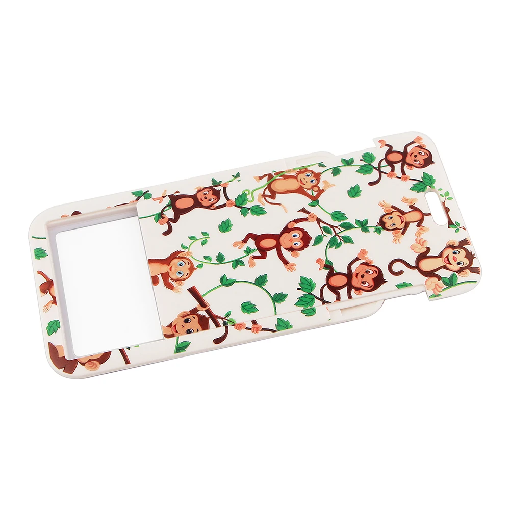 

K2943 Cute Animal Monkey Lanyards Keychain ID Card Name Badge Holder Cartoon Print Cellphone Neck Straps Kids Gift