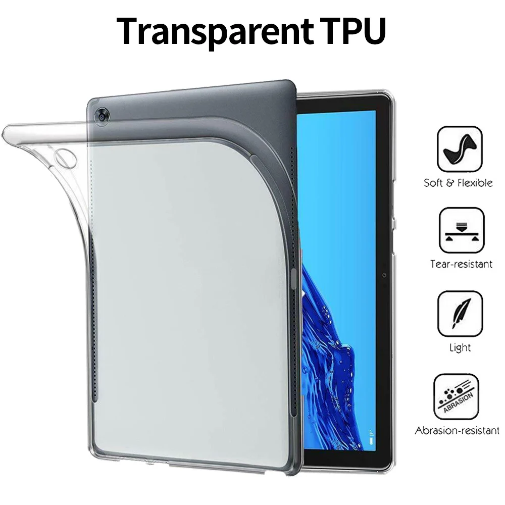 Мягкий чехол из ТПУ для Huawei MediaPad M5 M6 Pro 10 8 дюйма Lite 1 противоударный защитный