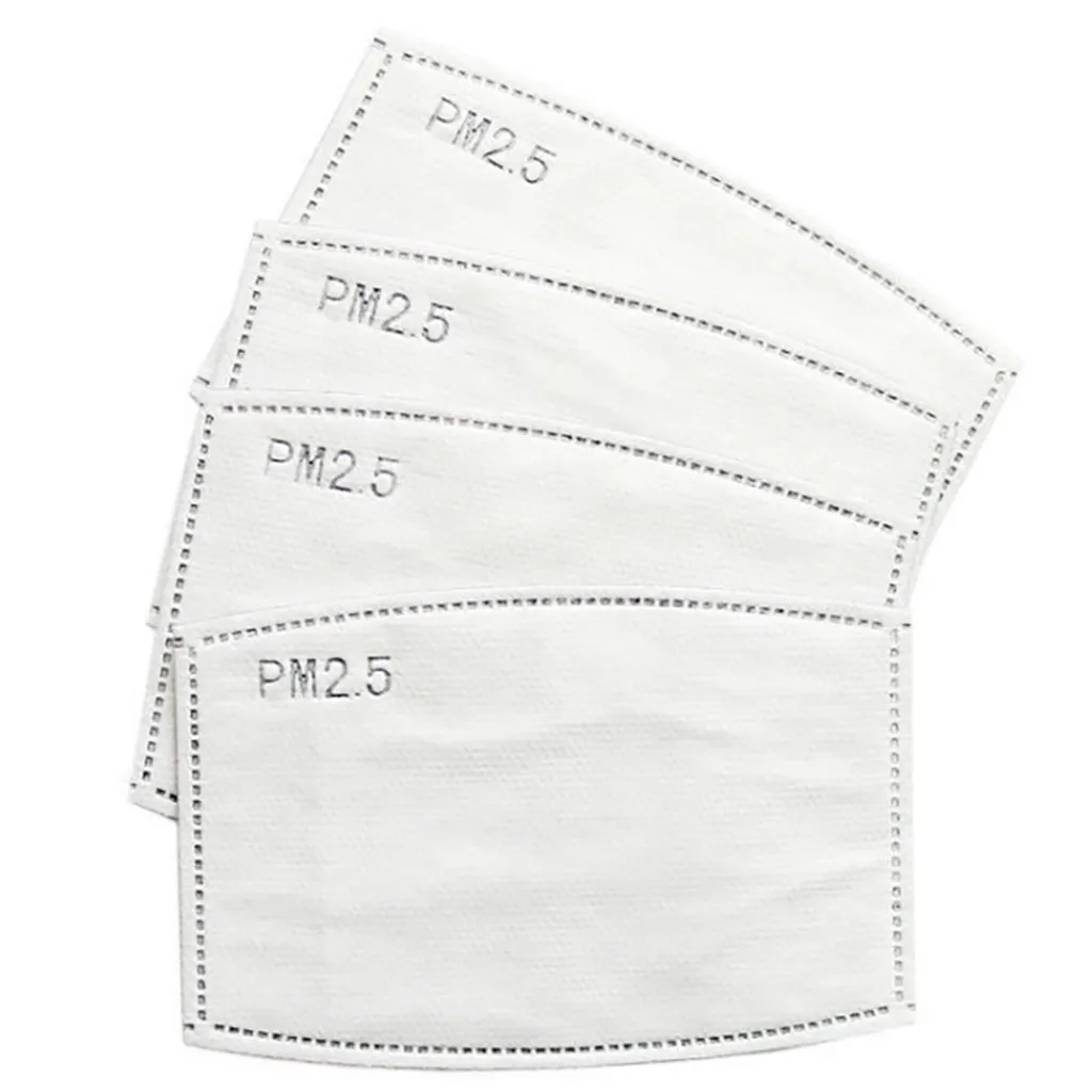10 шт. 5 слойные фильтры для респиратора с активированным углем|Женские маски| |