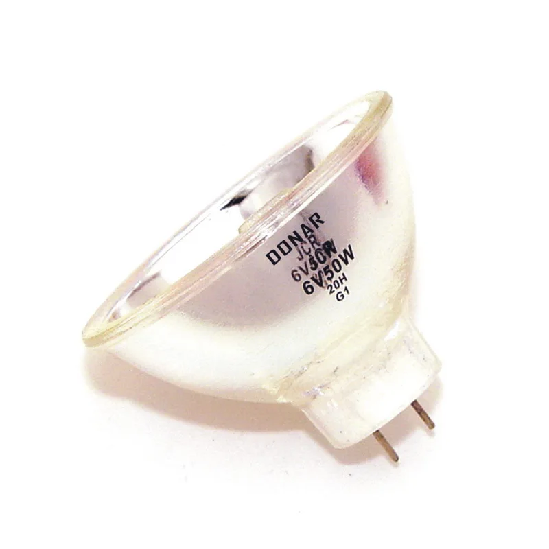 DONAR DN-30493 JCR 6V 50W JCR6V50W20H/G1 6V50W 6V50W20H фото оптического проектор галогенные Светильник