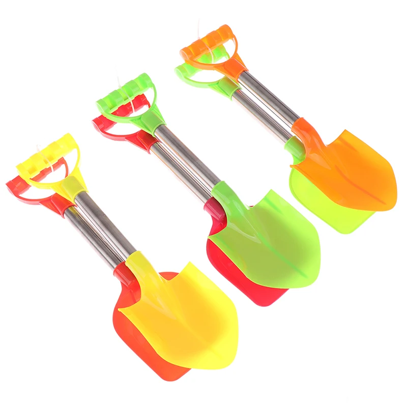 

2Pcs/Set Beach Shovel Beach Toy Kids Outdoor Digging Sand Shovel Play Sand Tool Playing Shovels Play House Toys Random