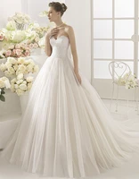 vestido de novia modesto simple wedding dresses 2021 ball gown sweetheart tulle lace cheap boho wedding gown bridal dresses