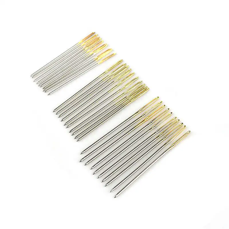 

50/100 Colors Skeins Embroidery Pen Needle Set Thread Punch Stitching Knitting Kit DIY Sewing Accessories With Tweezer Ring