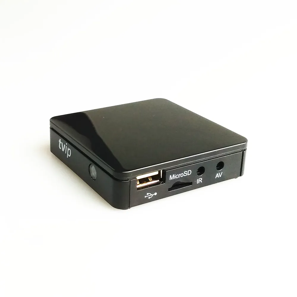 ТВ Приставка Smart TV Box IP 415 Linux Amlogic Quad Core 2 4G 5G Двухдиапазонная Поддержка Wi Fi Stalker M3U