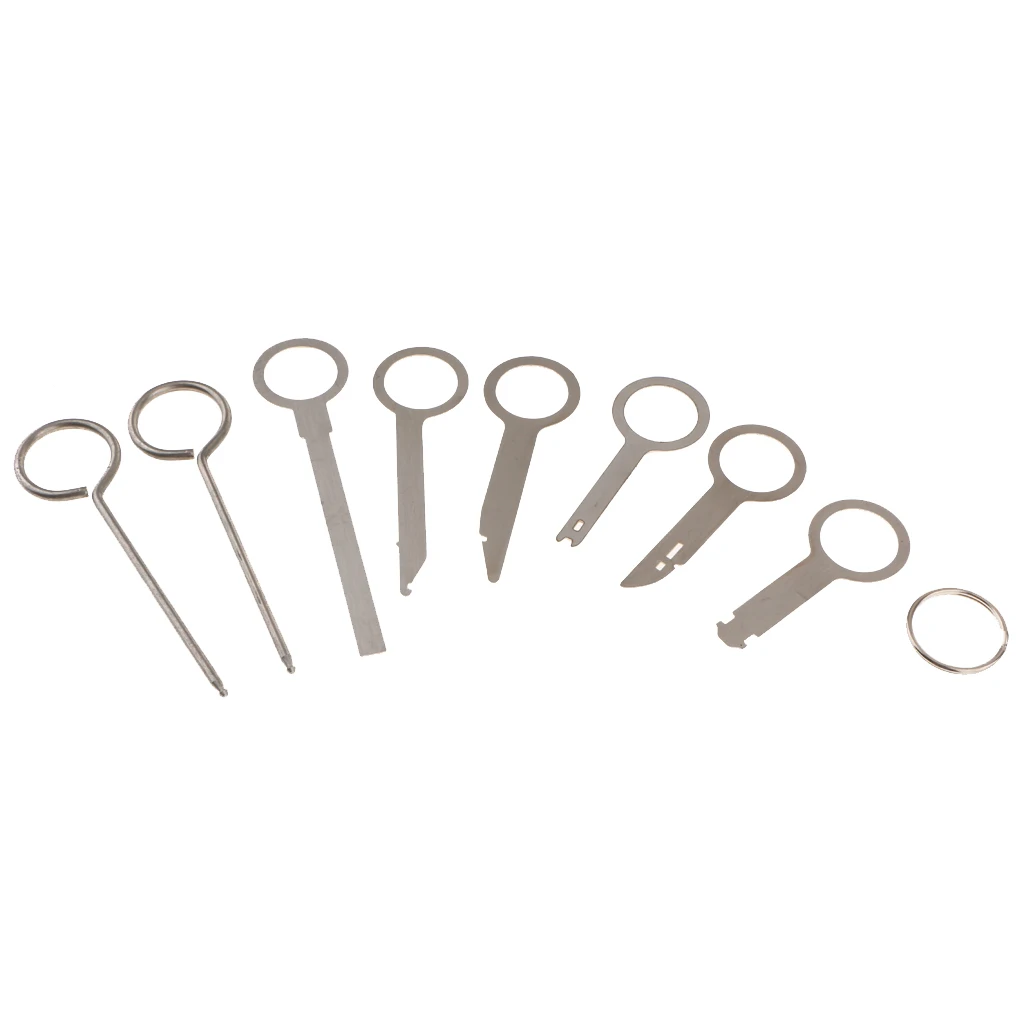 

Инструмент для разборки панели Автомобильное CD-радио, 8 шт., набор ключей для снятия аудио стерео приборной панели