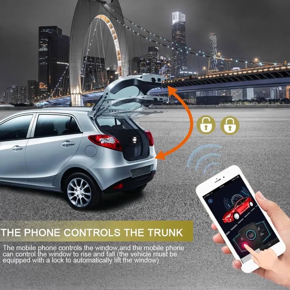 Универсальный pke умный пульт дистанционного управления телефон Запуск остановка