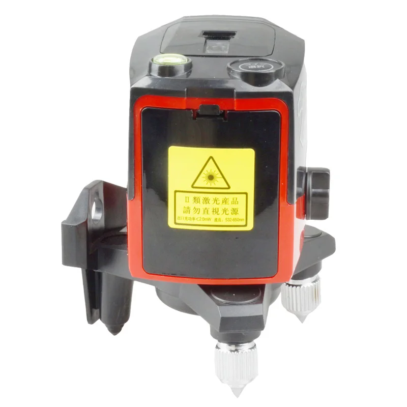 Лазерный нивелир AK457 портативный лазерный уровень красного цвета 3D 360 дальномер