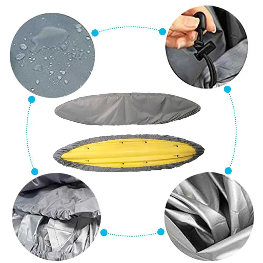 

Professional Universal Boat Cover Camouflage Kayak Canoe Boat Waterproof Dust Storage Cover Shield Boat Cover