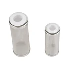 Нержавеющаясталь из мелкой сетки фильтра фильтрации примесей ситечко для всей семьи Водостоки трубы товары для фильтрации