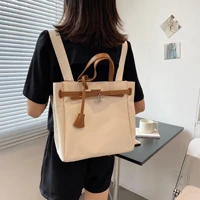large capacity handbag womens 2021 autumn new fashion multipurpose girls backpack leisure canvas single shoulder messenger bag