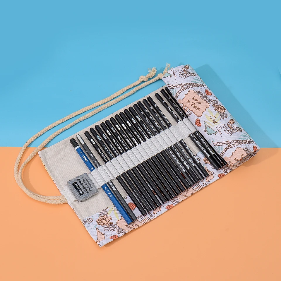 35 шт. набор карандашей для скетчей профессиональные деревянные карандаши с