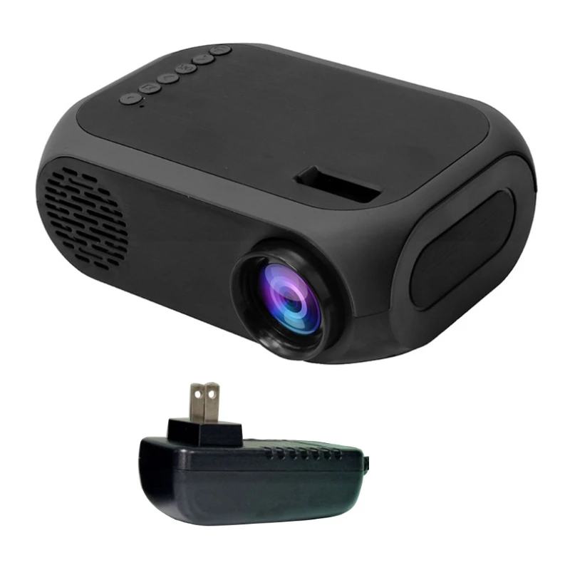 

Mini Projector Portable Multi-Functional Household Projector LED Movie Projector R2JF