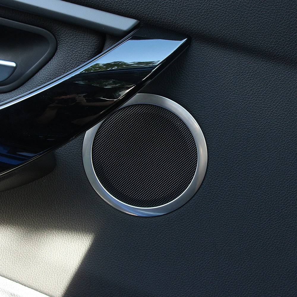 

Car Door Speaker Ring Sound cover Loudspeaker Trim for BMW 3 4 Series 3GT F30 F31 F32 F34 F36 316i 328li E90 E92 320li 325li