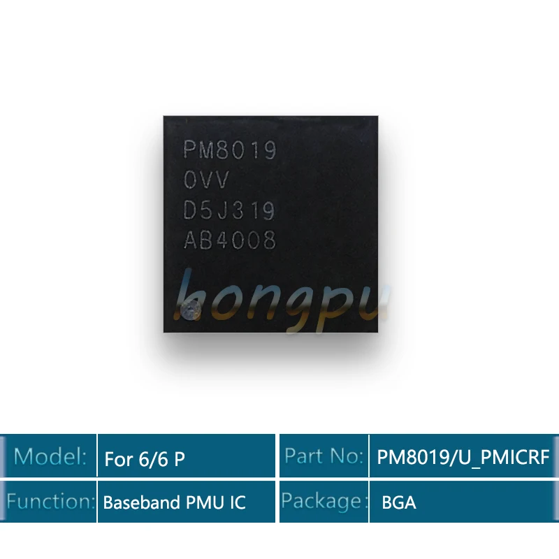 5 шт./лот PM8019 0VV для iPhone 6/6 Plus U_PMICRF Baseband PMU IC малое управление питанием PM Chip|ic|ics for