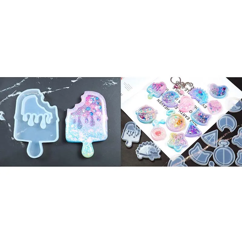 2 шт кулон в виде ежа ювелирные изделия эпоксидные литые формы Силиконовые УФ